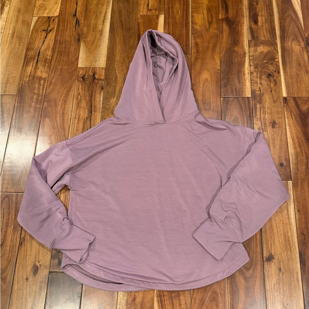 Athleta girl mauve Hooded Sweatshirt large